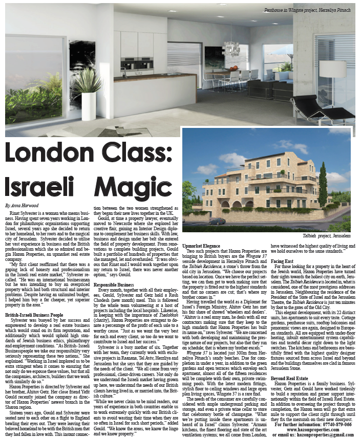 jewish chronicle picture of article